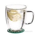 Cana de cafea cu borosilicat transparent rezistent la caldura